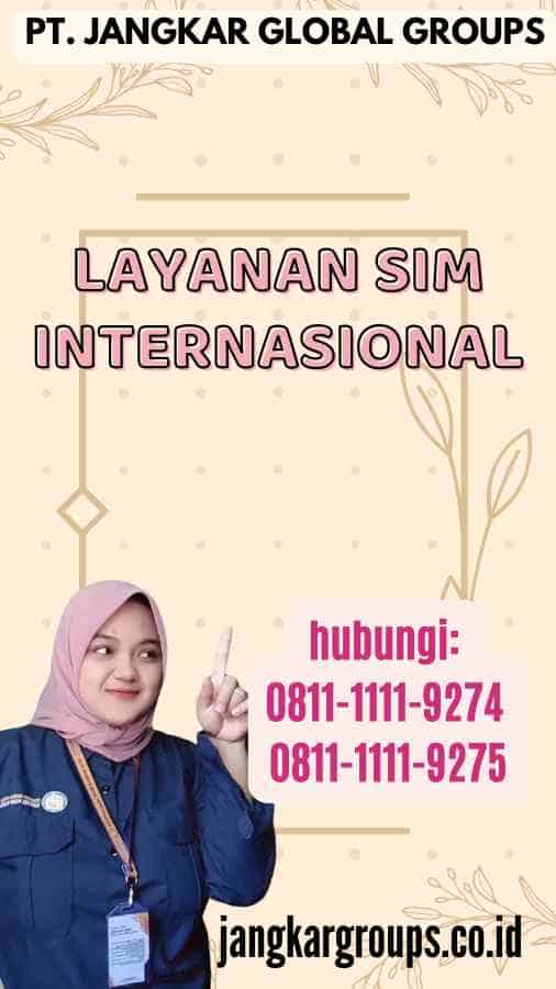 Layanan SIM Internasional