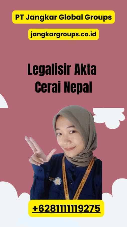 Legalisir Akta Cerai Nepal