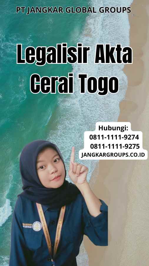 Legalisir Akta Cerai Togo