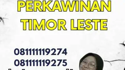 Legalisir Akta Perkawinan Timor Leste