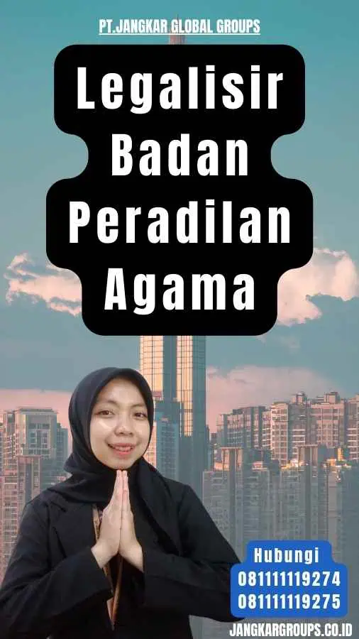 Legalisir Badan Peradilan Agama