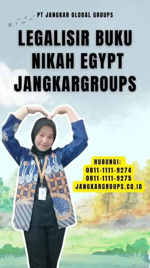 Legalisir Buku Nikah Egypt Jangkargroups