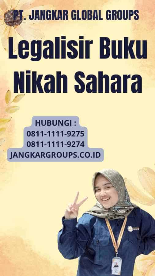 Legalisir Buku Nikah Sahara