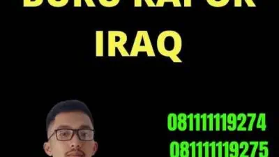 Legalisir Buku Rapor Iraq