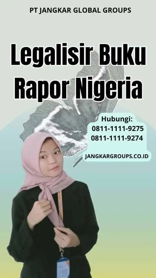 Legalisir Buku Rapor Nigeria