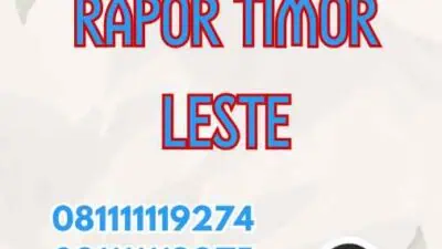 Legalisir Buku Rapor Timor Leste