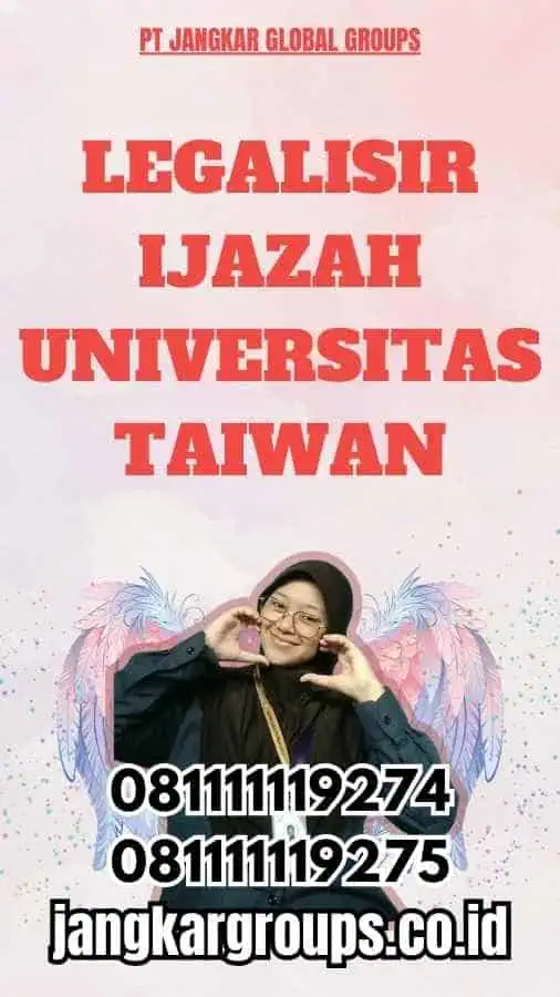 Legalisir Ijazah Universitas Taiwan