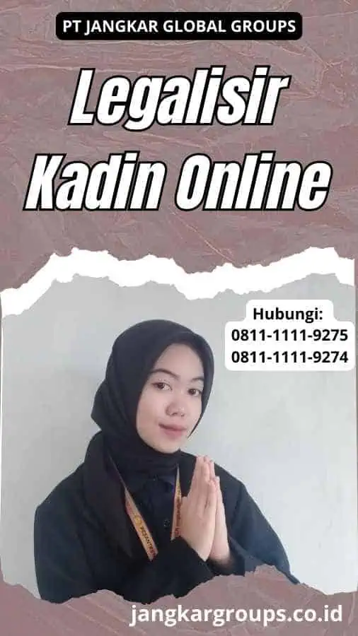 Legalisir Kadin Online