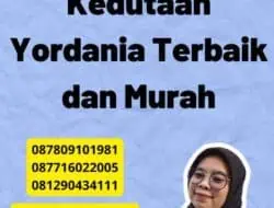 Legalisir Kedutaan Yordania Terbaik dan Murah