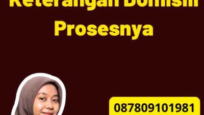 Legalisir Kemenag Keterangan Domisili Prosesnya