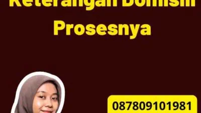 Legalisir Kemenag Keterangan Domisili Prosesnya