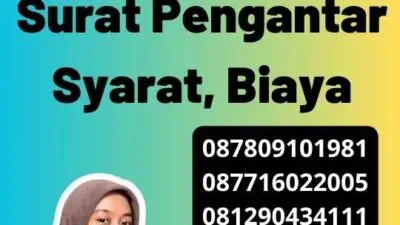 Legalisir Kemendikbud Surat Pengantar Syarat, Biaya