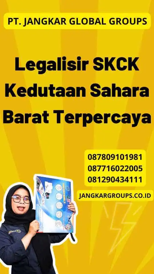 Legalisir SKCK Kedutaan Sahara Barat Terpercaya