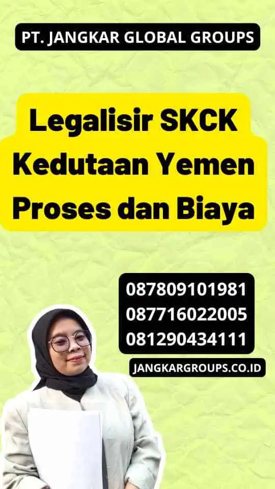 Legalisir SKCK Kedutaan Yemen Proses dan Biaya