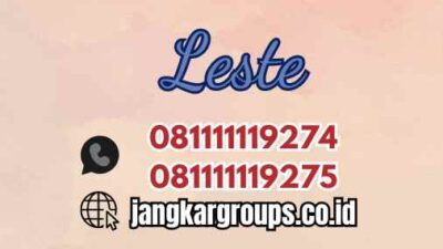 Legalisir SKCK Timor Leste