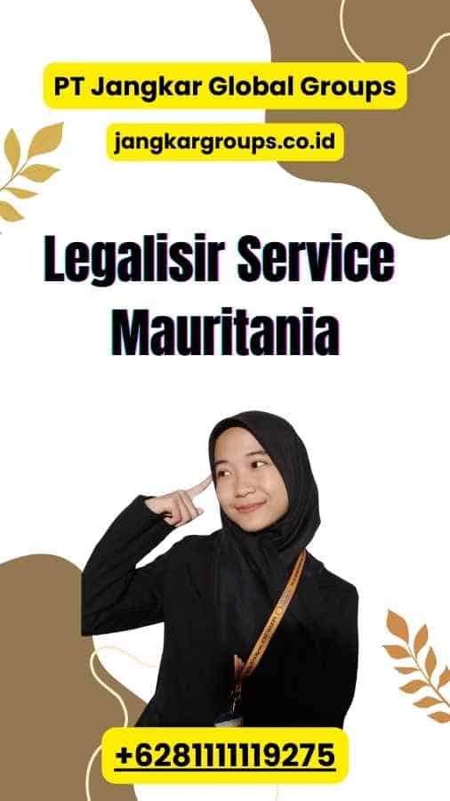 Legalisir Service Mauritania