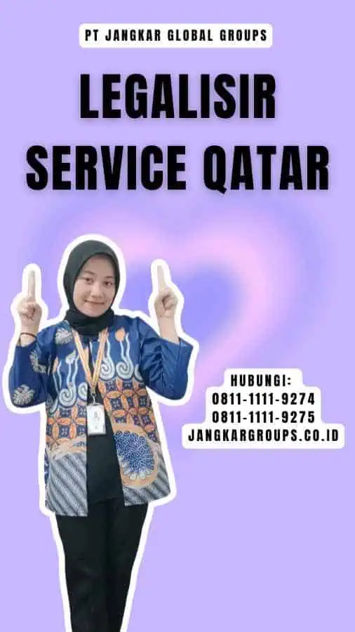 Legalisir Service Qatar