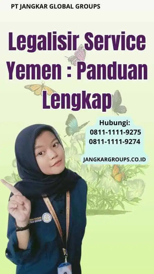 Legalisir Service Yemen Panduan Lengkap