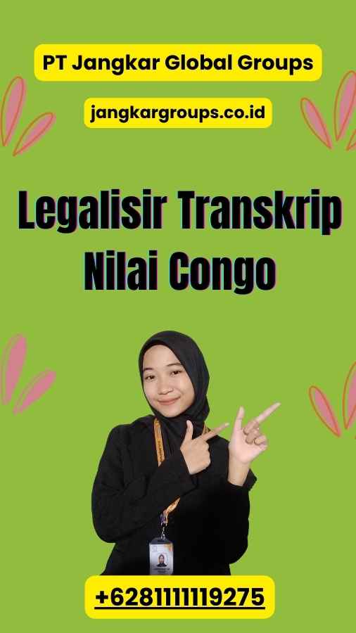 Legalisir Transkrip Nilai Congo