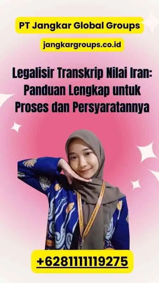 Legalisir Transkrip Nilai Iran: <span style=