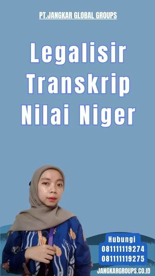 Legalisir Transkrip Nilai Niger