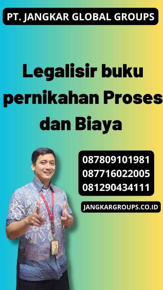 Legalisir buku pernikahan Proses dan Biaya