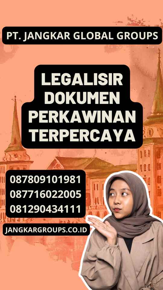 Legalisir dokumen perkawinan Terpercaya