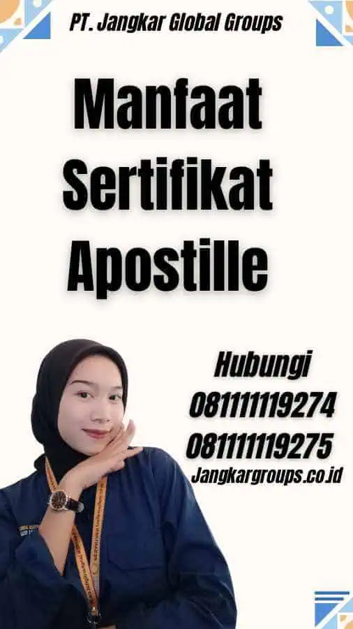 Manfaat Sertifikat Apostille