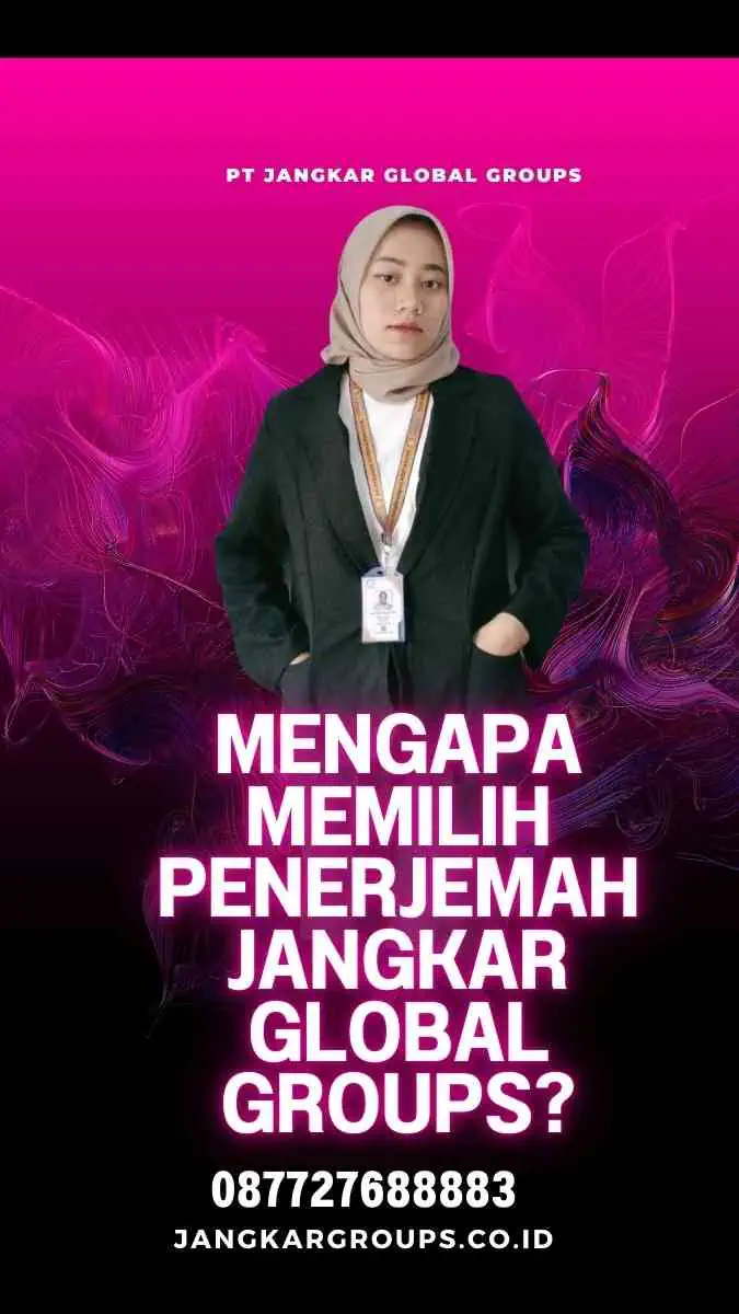 Mengapa Memilih Penerjemah Jangkar Global Groups