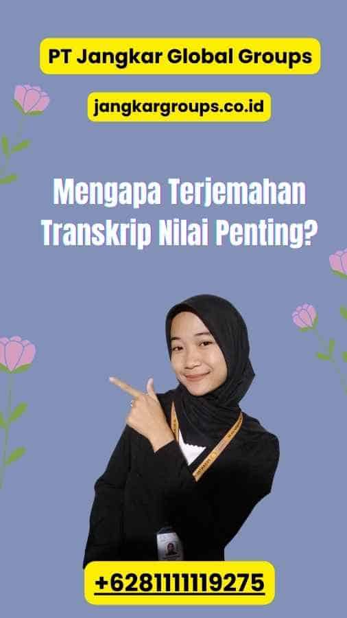 Mengapa Terjemahan Transkrip Nilai Spanyol Penting