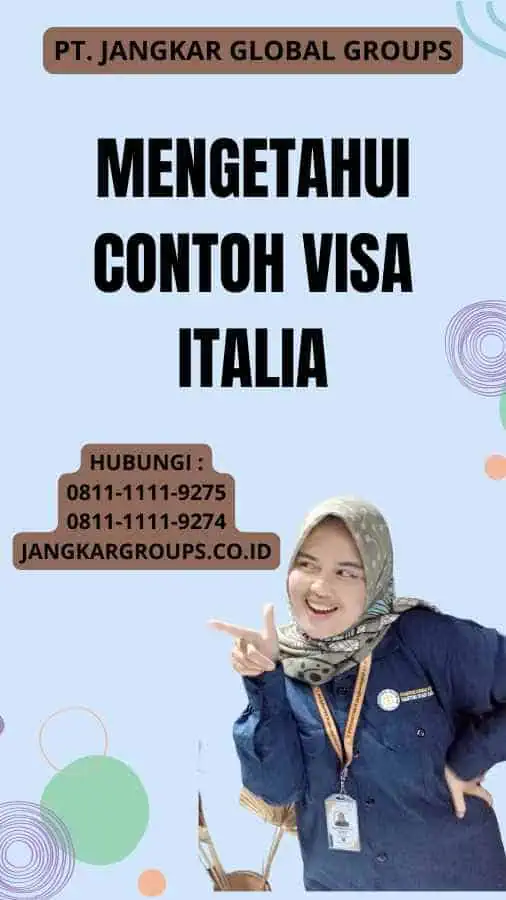 Mengetahui Contoh Visa Italia