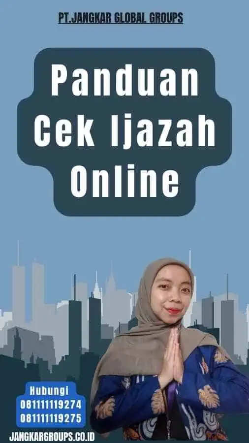 Panduan Cek Ijazah Online