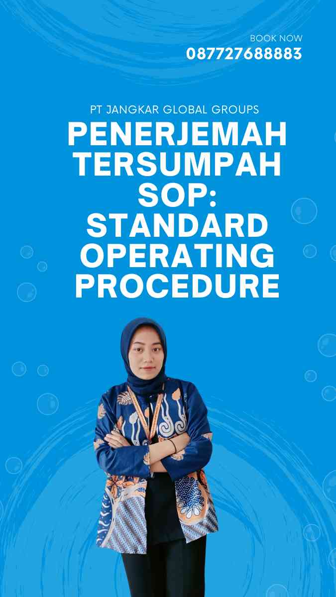 Penerjemah Tersumpah SOP: Standard Operating Procedure