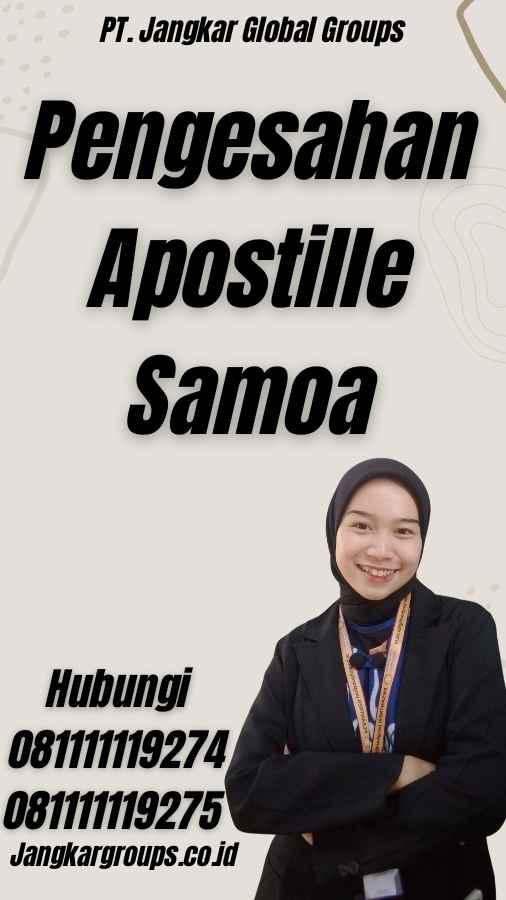 Pengesahan Apostille Samoa