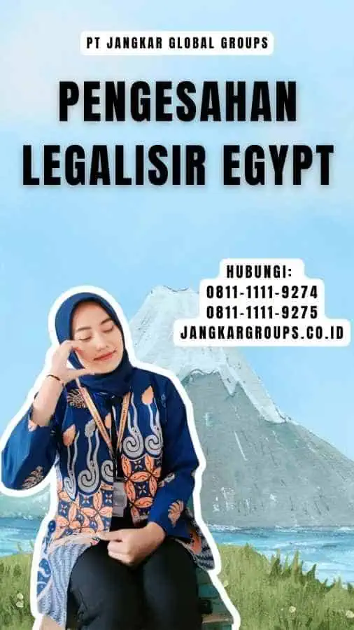 Pengesahan Legalisir Egypt