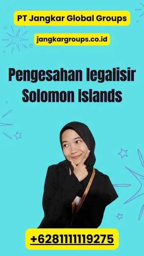 Pengesahan legalisir Solomon Islands