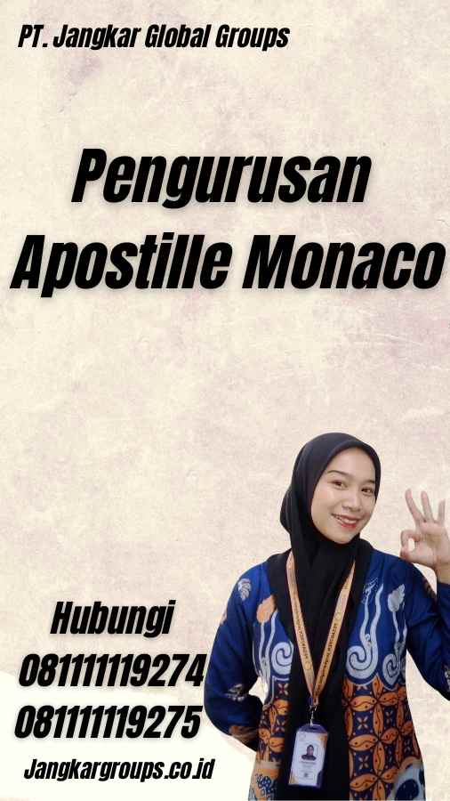 Pengurusan Apostille Monaco