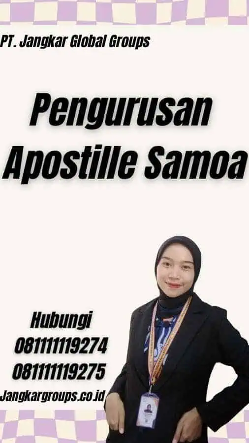 Pengurusan Apostille Samoa