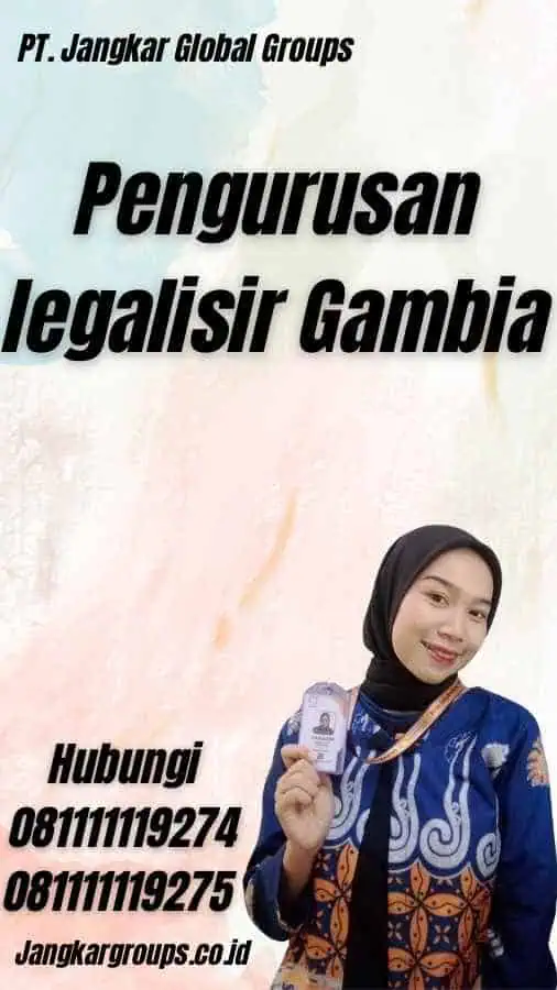 Pengurusan legalisir Gambia