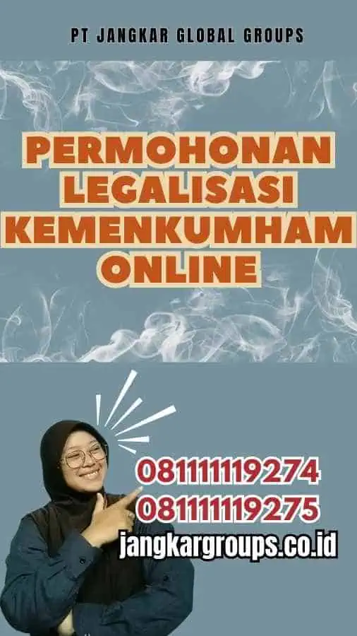 Permohonan Legalisasi Kemenkumham Online