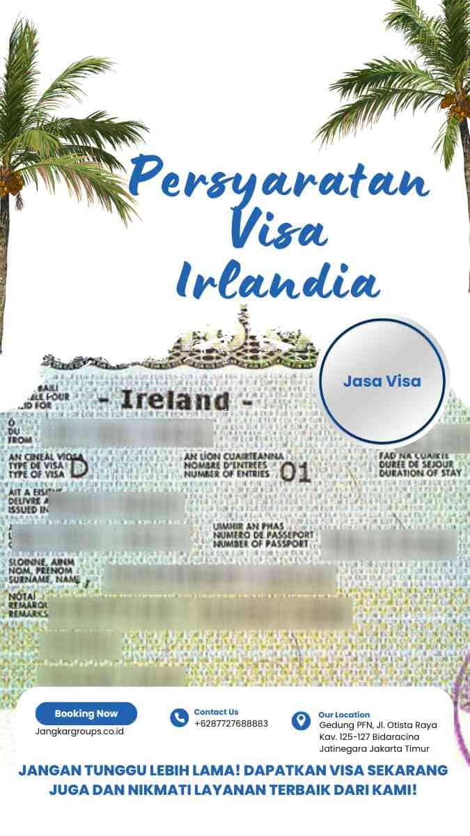 Persyaratan Jasa Visa Ireland