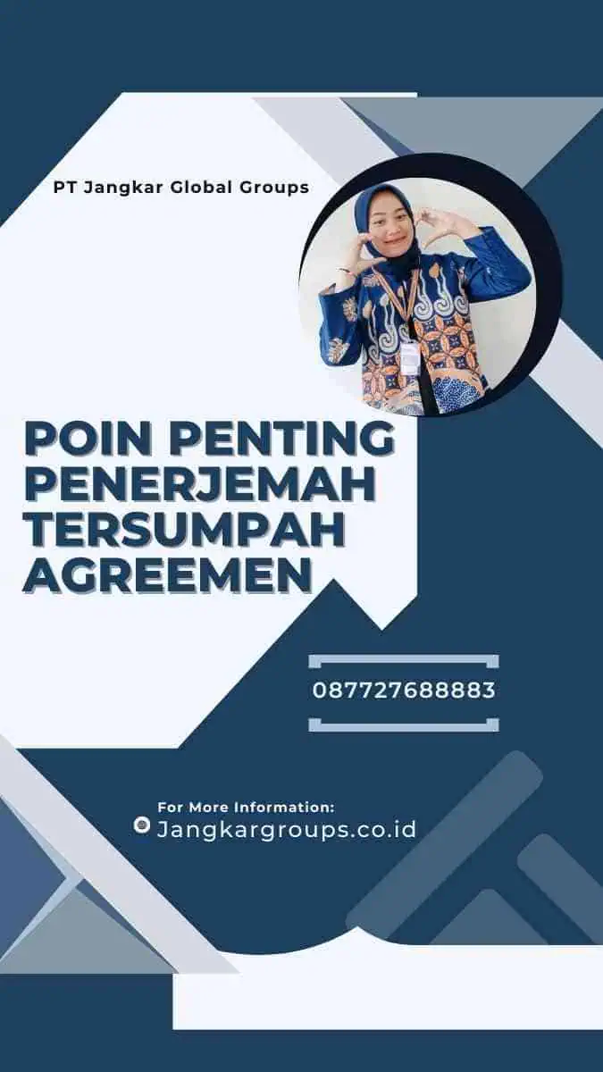 Penerjemah Tersumpah Agreemen