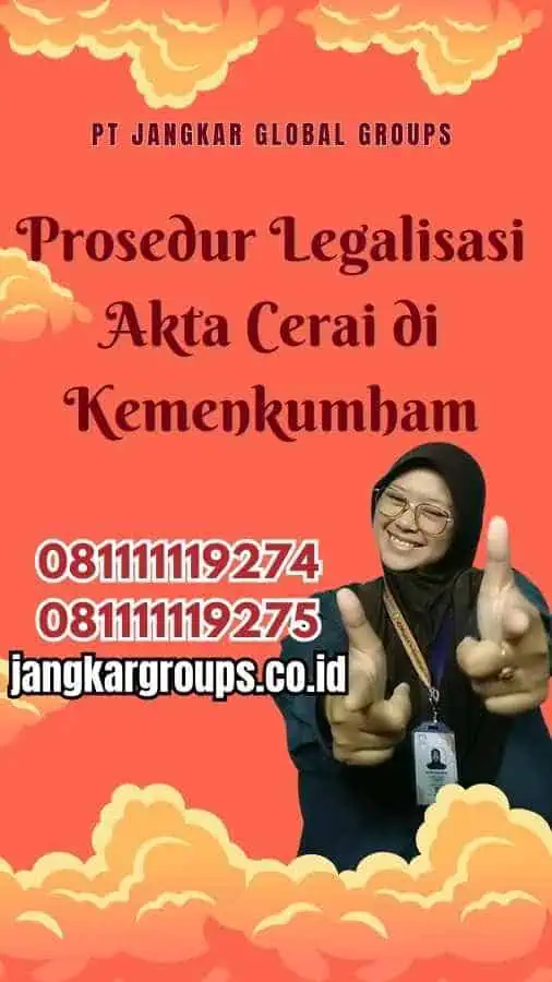 Persyaratan untuk Legalisasi Akta Cerai di Kemenkumham