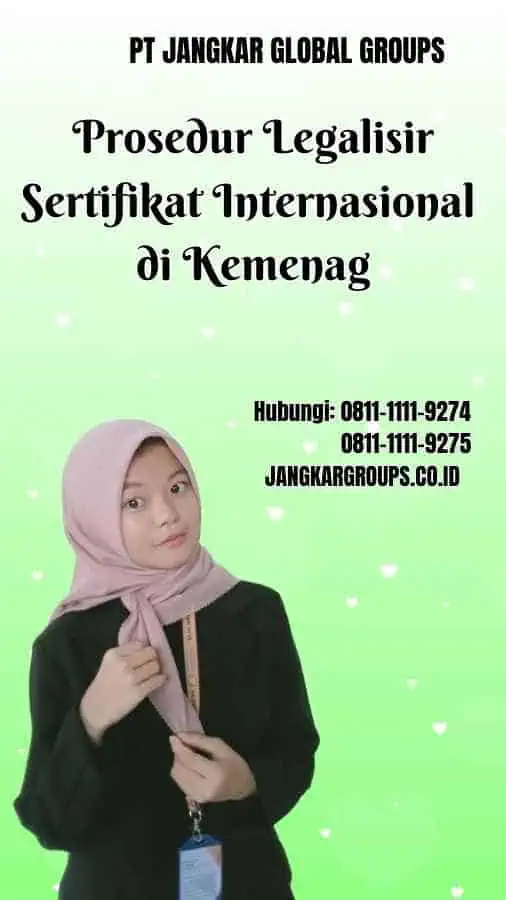 Prosedur Legalisir Sertifikat Internasional di Kemenag