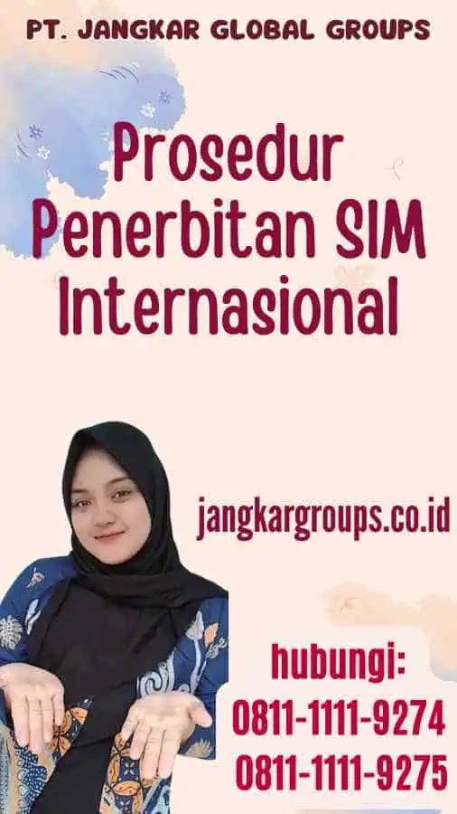 Prosedur Penerbitan SIM Internasional