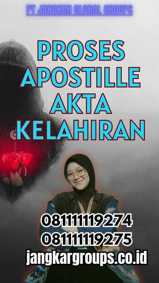 Proses Apostille Akta Kelahiran