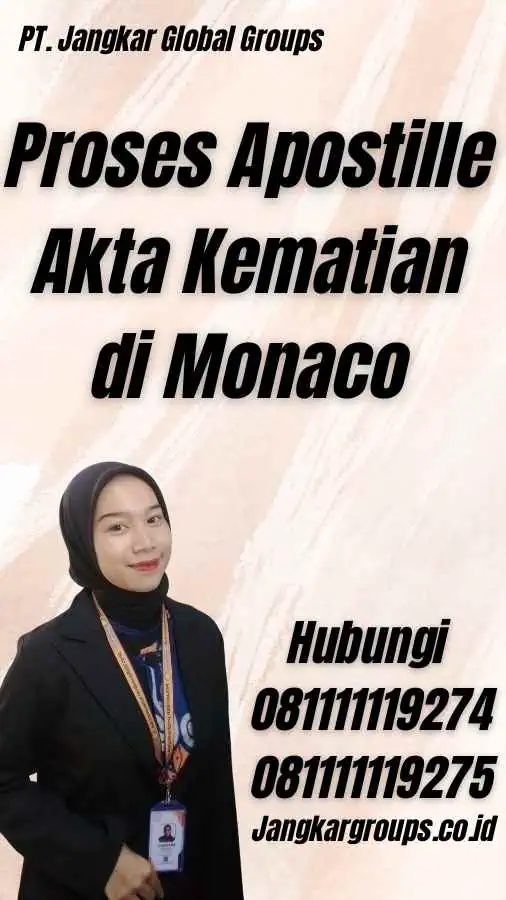 Proses Apostille Akta Kematian di Monaco