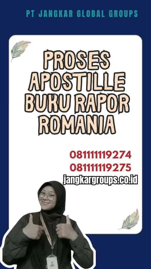 Proses Apostille Buku Rapor Romania