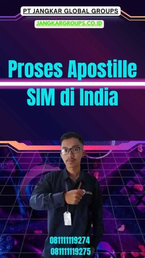 Proses Apostille SIM di India