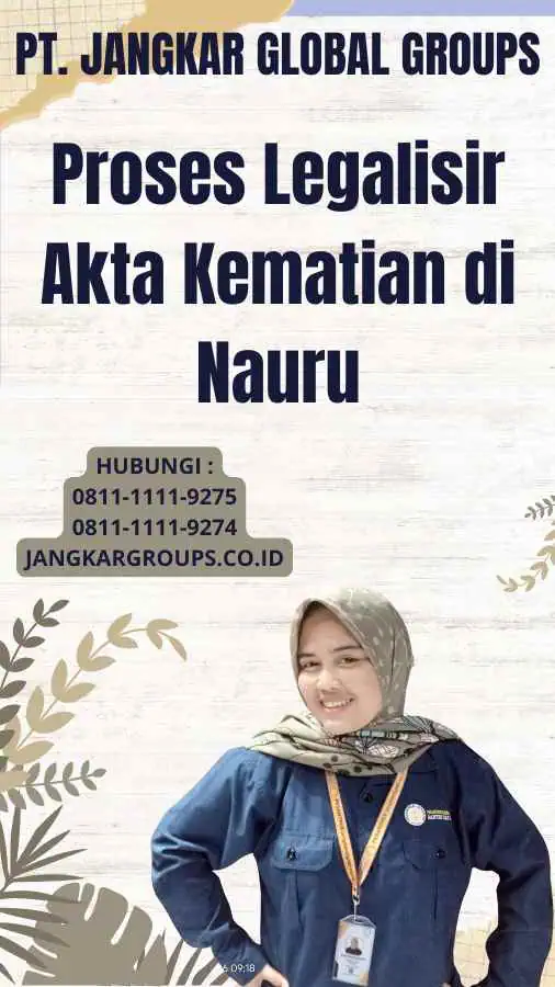 Proses Legalisir Akta Kematian di Nauru